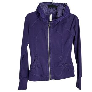 Lululemon Ribbon Scuba Hoodie 2010s Retired Limited Edition, size 6